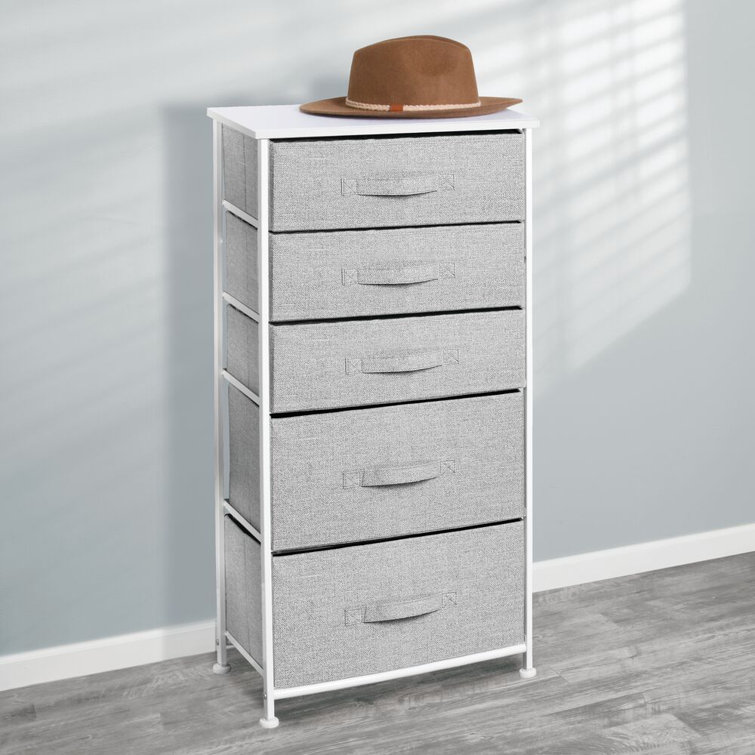 mDesign 5 Drawer Storage Chest & Reviews Wayfair